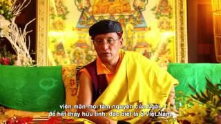 Message from His Holiness the Gyalwang Drukpa upon arrival in Viet Nam, April 2014