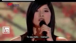 Hello Vietnam Sub Vietnamese English - Quỳnh Valentine