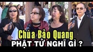 Chùa Bảo Quang - Phật Tử nghĩ gì trước tình hình hiện tại ?  (Dec 15, 2019)