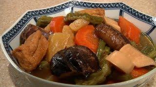 Rau Cai Kho Chay