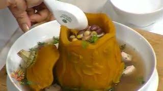 Món chay dễ làm  - Bí tiềm rau củ