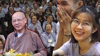 HT. Thích Huyền Diệu nói chuyện hài hước khiến cả hội trường cười té ghế
