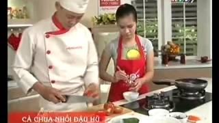 Đậu hủ nhồi cà chua mon chay - Món Ngon Mỗi Ngày