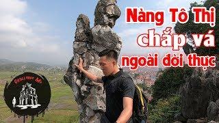 Xót Xa Tượng Nàng Tô Thị Chắp Vá