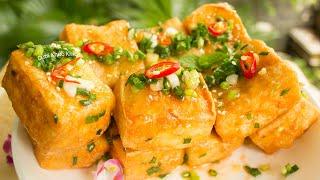 ĐẬU HỦ CHIÊN GIÒN SỐT MẮM HÀNH NGON HAO CƠM CHỈ 20K - CKK