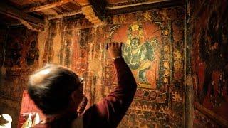 Rare Look into a 12th-Century Tibetan Buddhist Cave Temple - Guru Lakhang - Ladakh, India