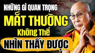 ( RẤT HAY ) Những Gì Quan Trọng Mắt Thường Không Thể Thấy Được | Thánh Đức Dalai Lama