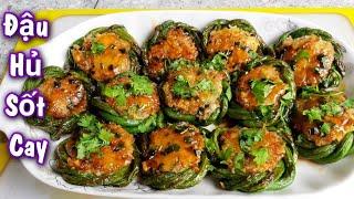 Cách làm ĐẬU HỦ SỐT CAY Ngon Và Đẹp/Món Ăn Chay