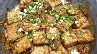 TÀU HỦ KHO SẢ ỚT món chay ngon tuyệt - món ngon dễ làm