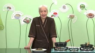 Món chay 341 - MĂNG TÂY XÀO NẤM ĐÔNG CÔ