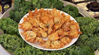 Cách làm hoành thánh chay chiên ngon bá chấy