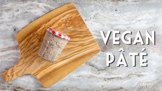 VEGAN PÂTÉ | Easy Mushroom & Walnut Spread Recipe
