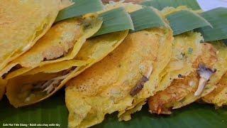 Bánh xèo chay giòn ngon, dễ làm ngày 2 tháng 1, 2026