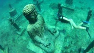 Buddha Statue Under Water- Nusa Lembongan-Indonesia