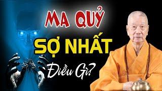 Tâm Linh - Hiểu rõ MA QUỶ SỢ NHẤT ĐIỀU GÌ thì bạn không bao giờ phải sợ ma nữa - HT. Thích Trí Quảng