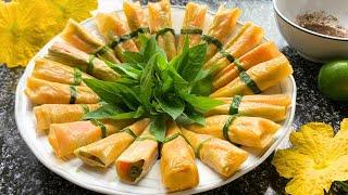 Có tàu hủ ky làm ngay món chay hấp dẫn này, tàu hủ ky cuộn sang trọng dễ làm 