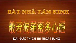 Tụng Bát Nhã Tâm Kinh ( Có Chữ ) - ĐĐ.Thích Trí Thoát - 般若波羅蜜多心經