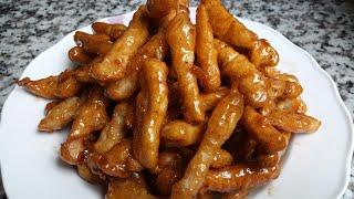 Cách làm CÁ BỐNG CHAY RIM MẶN NGỌT từ sườn non chay - HOÀI NAM FOOD